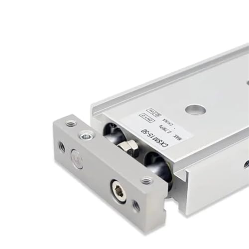 Vérin CXSM20 double effet cylindre pneumatique course 20mm à 100mm pour guidage