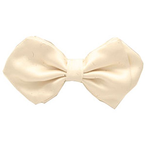 Noeud papillon Achille blanc en coton chic pour homme