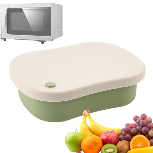 ランチボックス-9.06インチのシリコンフードコンテナ旅行用、蓋付きの漏れ可能なランチコンテナ、子供、大人、学校、オフィス、キャンプ、ピクニック、ハイキングのための再利用可能な食事準備保管