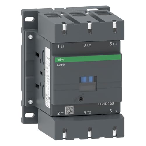 Contacteur tripolaire CA 115 A haut rendement bobine 220V LC1D11500M5C de précision