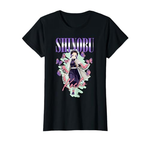 Demon Slayer: Kimetsu no Yaiba Shinobu Kocho Swift Butterfly T-Shirt