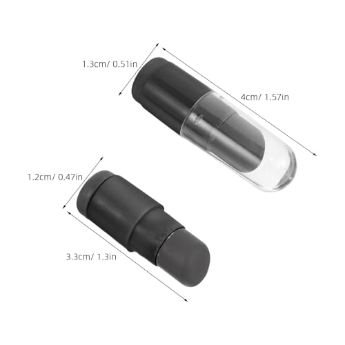 Pincel de labios de silicona compacto que soluciona los retoques sucios en el bolso 7