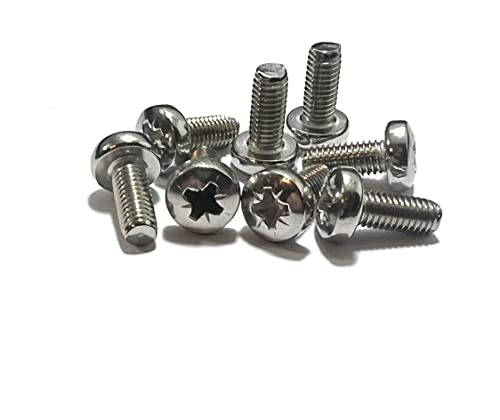 M5 (5mm x 20mm) Pozi Pan Head Machine Screws - A2 Grade Stainless Steel (Pack of 20), Silver, M5 x 20mm - Image 2