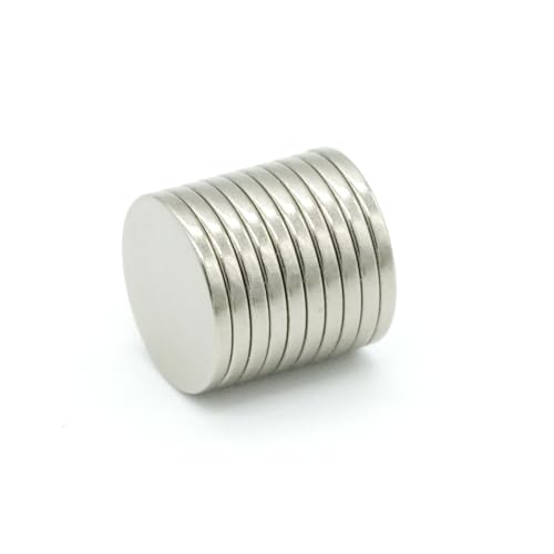 【市販最高グレード】N54 【防錆】強力ネオジム磁石 10mm ×1mm (寸法公差±0.05)【 10個セット 】特殊4層メッキ DIY 小型 丸型 工業用 キッチン 浴室 室外 事務所 多用途 KYOKEI