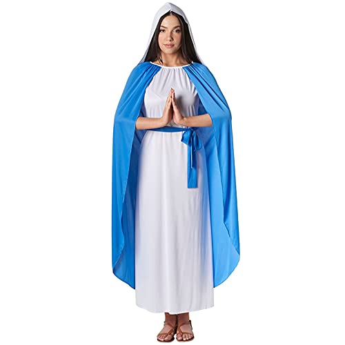 Morph Mary Costume, Virgin Mary Costumes Adult, Joseph Outfit, Disciple Costume, Nativity Costumes Adult, 2X-Large - Image 2