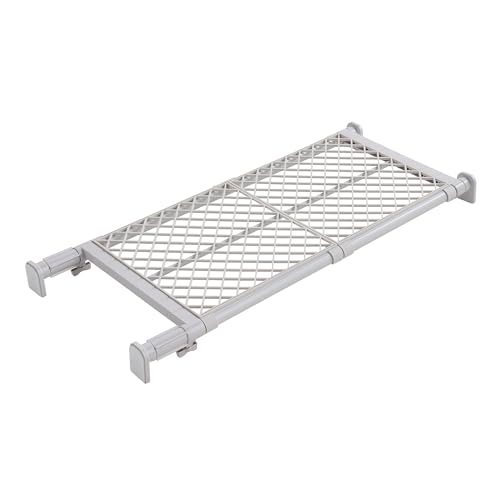 HEIAN SHINDO つっぱり棚 強力ワイドタイプ メッシュ ホワイト 耐荷重50~30kg 幅73~112cm TAI-17A 平安伸銅工業のサムネイル