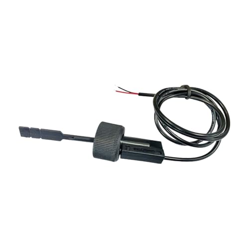 Interruptor de flujo de agua de paleta plastica y rosca 3/4 para caudal