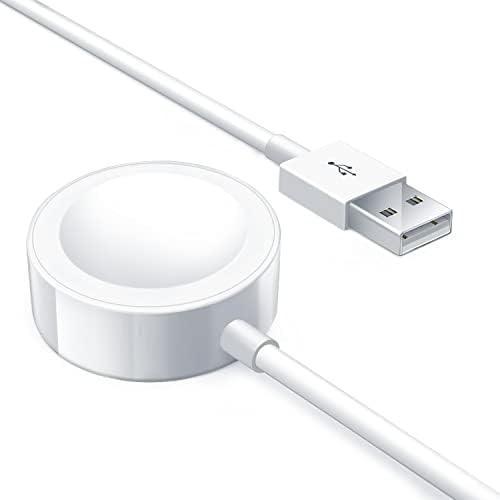 OPSO Watch Charger, Wireless iwatch Charger Cable MFi Certified Charger Cord Pad Compatible with iWatch Series SE/7/6/5/4/3/2/1 38mm/40mm/42mm/44mm-3.3 Feet
