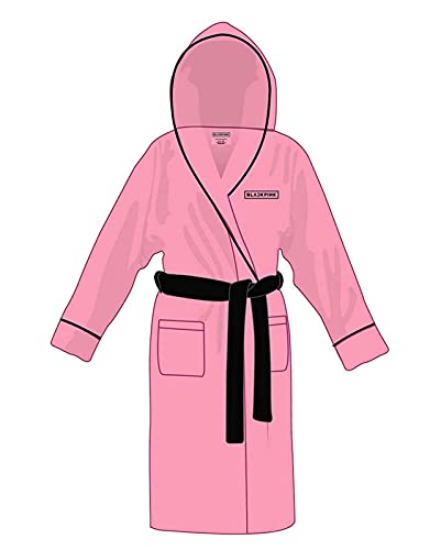 BlackPink Unisex Bathrobe (Large, Pink)