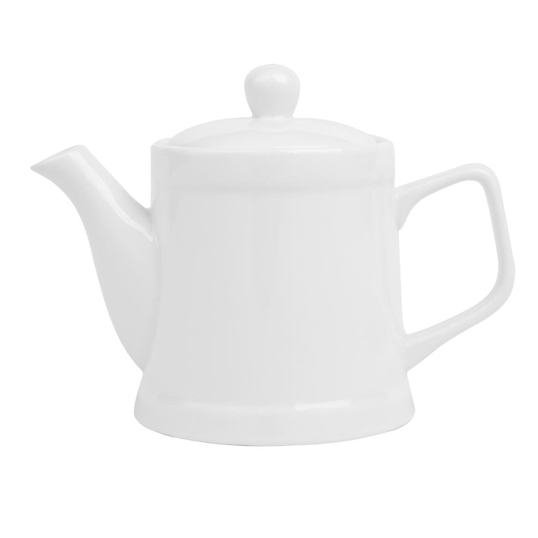 Olympia Whiteware Pier Teapot - 500ml (Box 2)