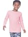Kavio! Toddlers Crew Neck Long Sleeve Baby Pink 3T