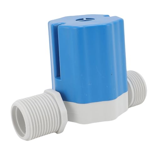 FTVOGUE Vanne de Contrôle Automatique du Niveau d'eau, Matériau en Nylon, Gestion Efficace de l'eau pour Réservoirs et Piscines, Filetage de 1 Pouce, Conception Intégrée (Entrée latérale)