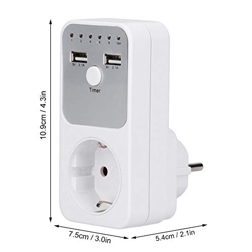 180~260V 13A USB Presa timer per conto alla