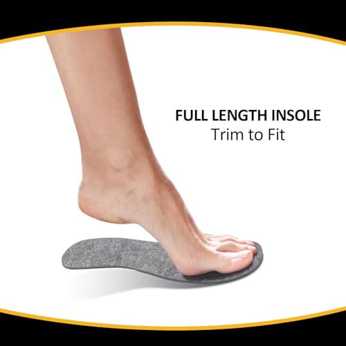 6 Pares Plantillas de Fieltro Unisex Ajustables Tallas 4-12 miniatura 6