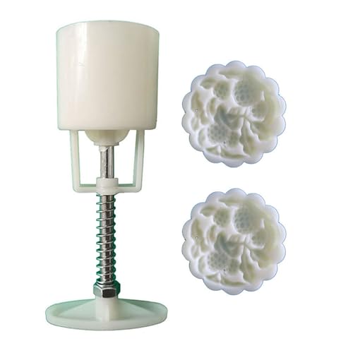 Uqezagpa Moldes de luna gruesos y eficaces para tartas de luna, con diseños delicados, para manualidades, prensa manual de postres, para manualidades