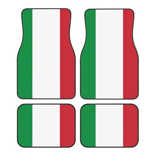Tapis de voiture drapeau italien pour voyager en famille confortablement