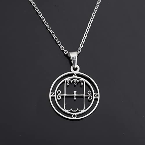Lywjyb Birdgot 7 Amon Demon Seal Necklace Goetia Sigil necklace Lemegeton Jewelry Lesser Key Occult Gift3