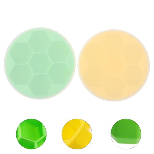 Cubiteras de silicona con tapa hexagonal 2 piezas miniatura 7