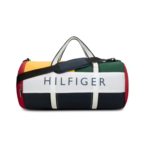 Tommy Hilfiger Polyester 53 cms Navy Gym Shoulder Bag (TH/MARLON0...