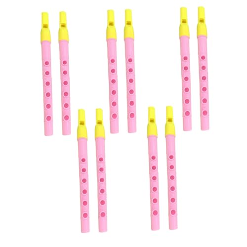 VANZACK 1set Plastic Clarinets for Wind Instruments Random Colors for Music Education and Fun Playtime Activities Random Color 10pcs