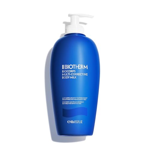 Biotherm Body Milk Moisturizing Body Lotion for All Skin Types Hydrating Lotion With Regenerating Biotech Plankton and Citrus Extracts for Smooth & Soft Skin Anti-Drying Daily Body Care 13.5 Fl Oz.