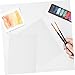 VILLCASE 400pcs Watercolor Sketch Paper for Drawing and Painting Water-Soluble Colored Pencil Paper for Artists of All Levels Smooth Finish for Enhanced Color Blending
