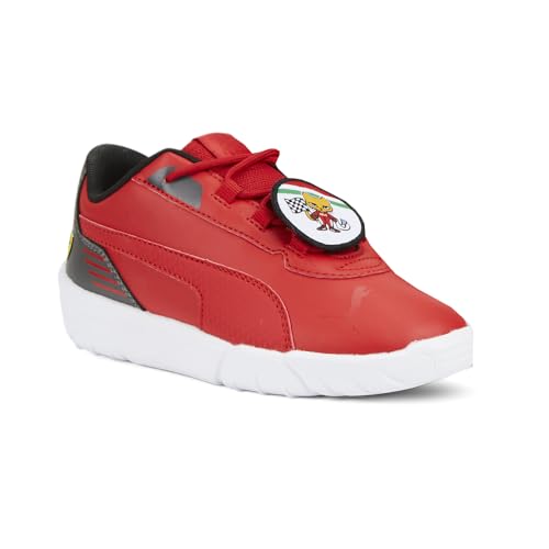 PUMA Kids Boys Scuderia Ferrari R-Cat Machine Slip On Sneakers Shoes Casual - Red2