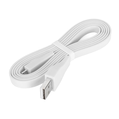 VBESTLIFE Cable de Carga de Repuesto para UE Boom, Cable de Carga USB de 1,2 M para Logitech UE Wonderboom para UE Boom, para Megaboom, para Mega Boom (WHITE)