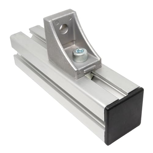 Image of uxcell 4040 EU Standard Profile End Cap, Plastic Square Aluminum Extrusion Plug for Trolley, Fish Tank Rack, Storage Rack, Black 40x40mm 40pcs