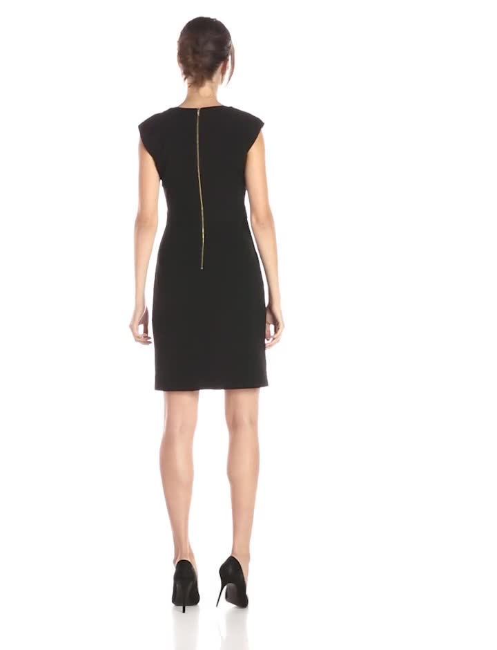Calvin Klein Women's Shift Dress with Gold Hardware, Black, 6 : Amazon.ca: Clothing, Shoes & Accessories Calvin Klein Women's Shift Dress with Gold Hardware, Black, 6 : Amazon.ca: Clothing, Shoes & Accessories