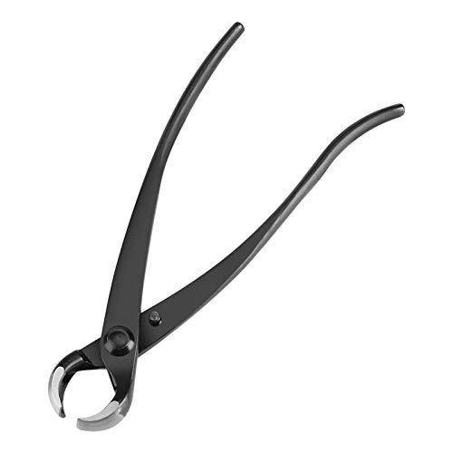 FLEXMAN 8Inch Branch Knob Cutter, 204mm Zinc Alloy Gardening Knob Cutter Bonsai Tools Trimmer Garden Tools with Round for Cut the Tree Burl and Root Burl