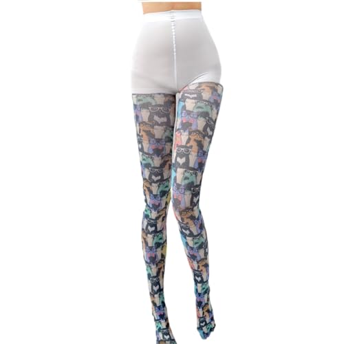 Premium Velvet Patterned Fashion Tights for Women with Designs Pantyhose Leggings Stockings