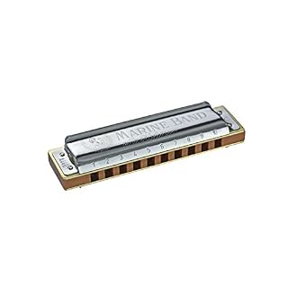 Hohner Marine Band 1896 classique Harmonica – Clé de F - Les Beatles, Paul McCartney, John Lennon, RIngo Starr, George Harrison