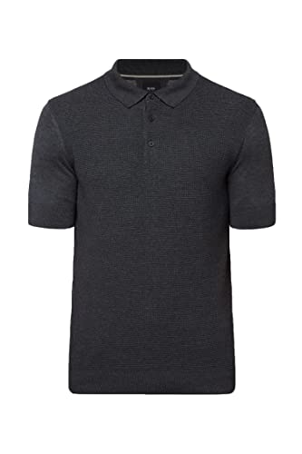 Polo Boss T-Ivito gris taille M idéal pour vos journées casual chic au bureau