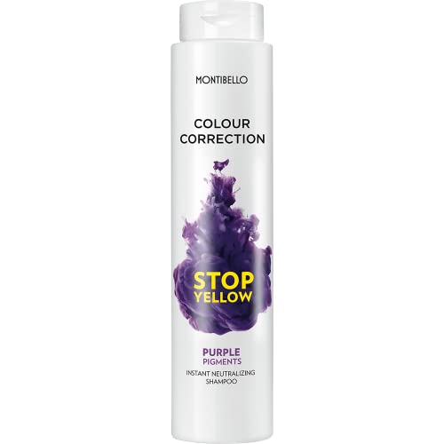 Montibello colour correction stop yellow shampoo 300 ml (neutralizer+pigment lilac)