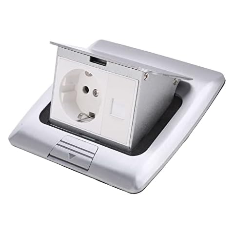 Popup Floor Socket, Scratch Resistant Good Sealing Beautiful Simple Safe Practical Floor Socket Cover