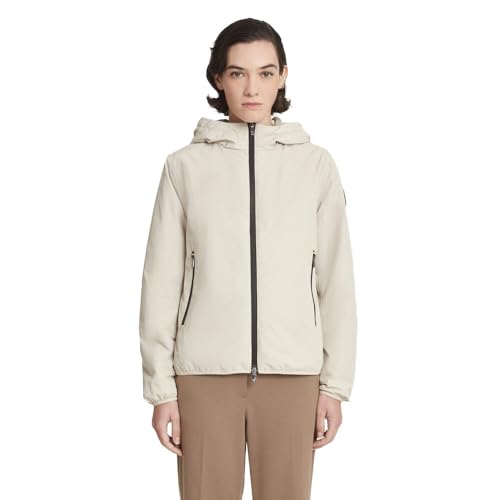 Doudoune à capuche femme Ciesse veste beige matelassée modèle Sofy chic