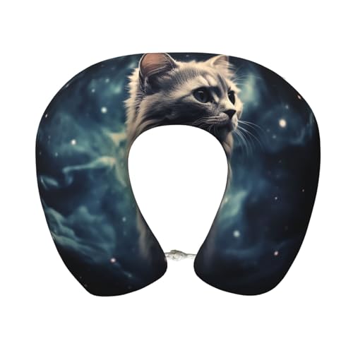 Almohada de espuma viscoelástica para cuello cómodo miniatura 1