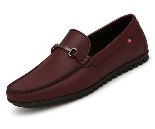 Image of Kraasa Men Premium Causal Loafers | Driving Loafers | Lighweight Slip-On's | Soft Cushioned Insole | Super Flexible, Comfortable for Men
