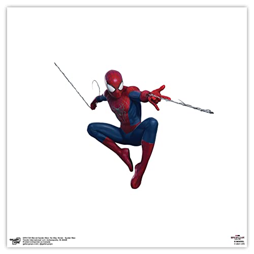 Affiche murale Spider-Man No Way Home décoration carrée 30,5 cm Trends International Gallery Pops