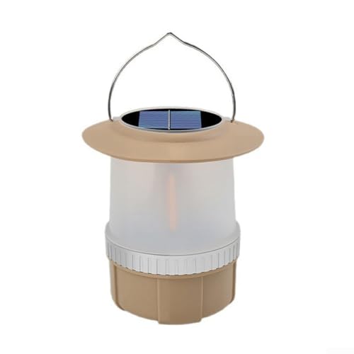 Source de lumière portable hors réseau avec panneau solaire et manivelle, optimisée pour la randonnée et les endroits éloignés (B)