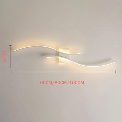 Lámpara de pared regulable de 60cm para lectura en dormitorio 3