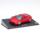 Escala 1/43 de metal OPO 10 - Coche 1/43 Compatible con Ferrari 488 GTB 2015 - GT008