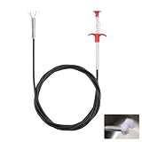 JOYOLA Flexible Claw Gripper, 300cm Flexible Grabber Pickup Tool, Drain Clog Remover Tool, Clog Cleaner Plughole Hair Clog Remover for Kitchen, Bathroom and Sewers