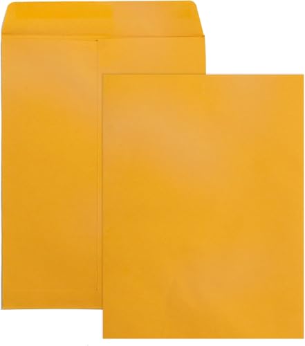 Image of AccuPrints Paper Envelopes with lamination (Pack of 50,Yellow,A4 Size)