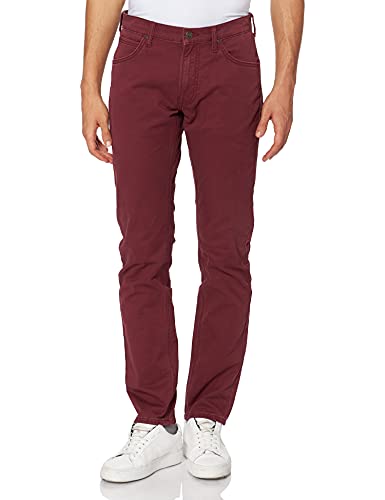 Lee Daren Zip Fly Jeans, Rosso (Fired Brick), 33W