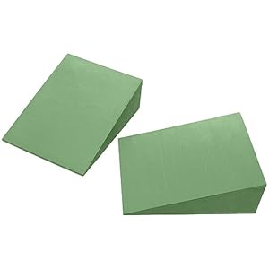 Yoga Wedge – Professional Height Foam Wedge For Exercise,Calf Stretching, Knee Pad, Back Support, Foam Stretch Slant Boards For Lower Leg Strength Improvement