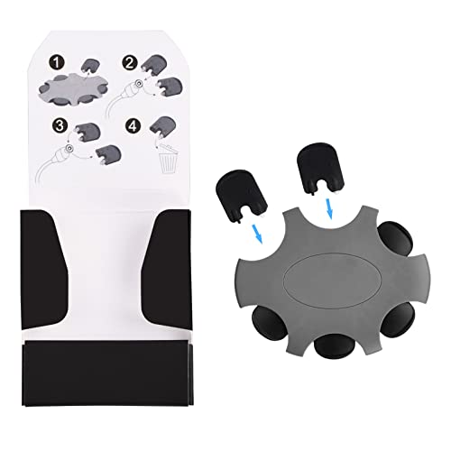 ProWax MiniFit Hörgeräte Cerumenfilter, ProWax MiniFit Ersatz-Wachsschutzfilter mit 6 Werkzeugen und 6 Filtern (5 Pack/30 Stück)