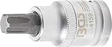 spezielles Keilnutprofil BGS 4159  Bit-Einsatz  Länge 54 mm  12,5 mm (1/2 Zoll)  für VAG Polydrive