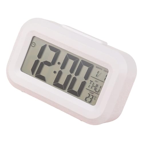 電子置時計多機能アラーム温度カレンダー LED バックライトホームオフィスデスク電池式 ABS デスクトップアラーム
